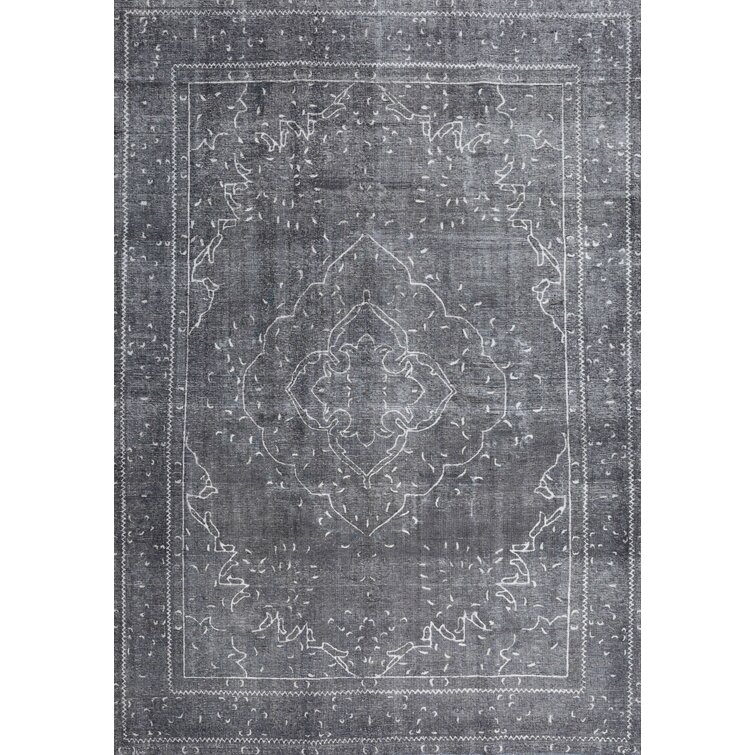 Albers Oriental Dark Gray Area Rug